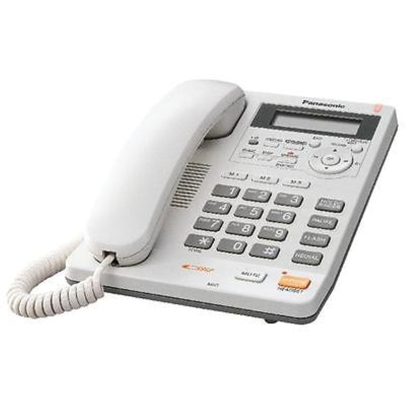 PANASONIC Telefono fisso Panasonic KX-TS620EXW bianco